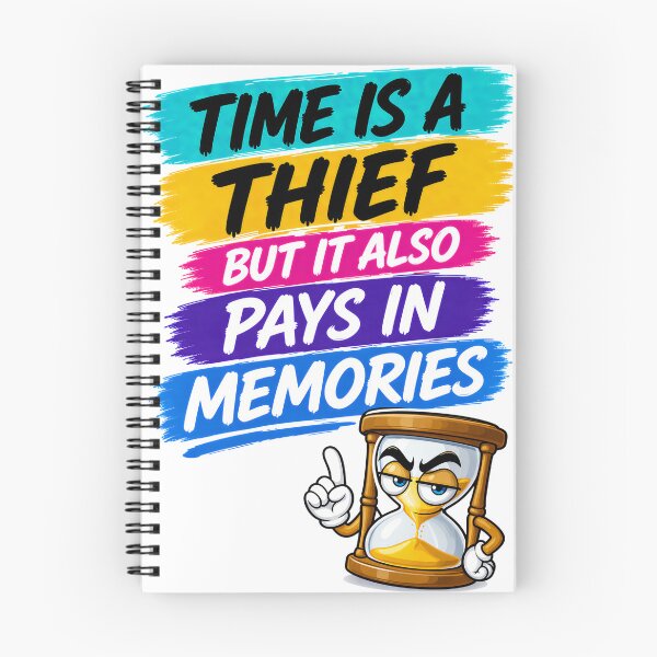 Item preview, Time Is A Thief But It Also Pays In Memories designed and sold by KLERIKSTORE.