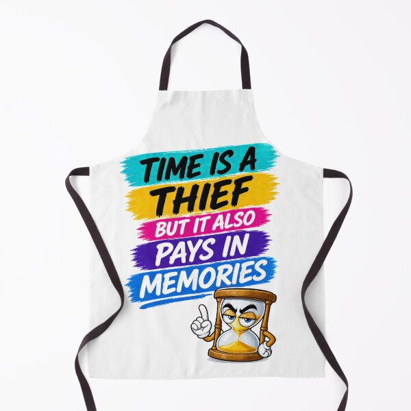 Item preview, Time Is A Thief But It Also Pays In Memories designed and sold by KLERIKSTORE.