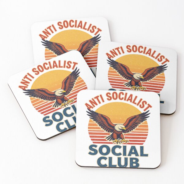 Item preview, Anti Socialist Social Club 4 designed and sold by Positive&FunnyThings.