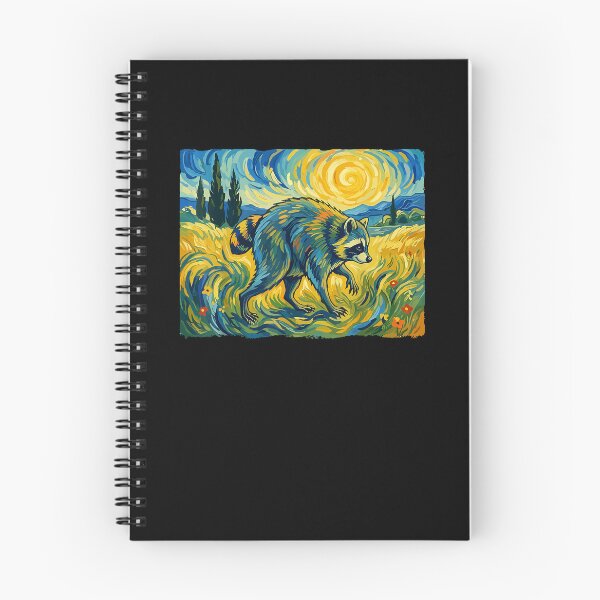 Item preview, Van Gogh Jimothy Raccoon Animal Graphic Artwork designed and sold by MatherFisher.
