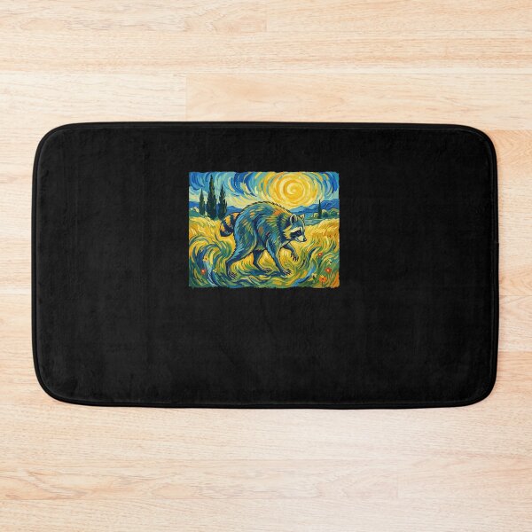 Item preview, Van Gogh Jimothy Raccoon Animal Graphic Artwork designed and sold by MatherFisher.