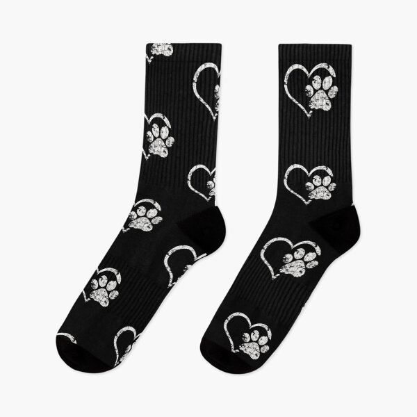 Item preview, Heart Paw Print Distressed Graphic designed and sold by SoyLamderma.