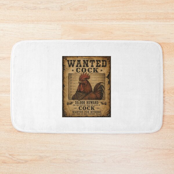 Item preview, Wanted Cock designed and sold by SnafflesShop.