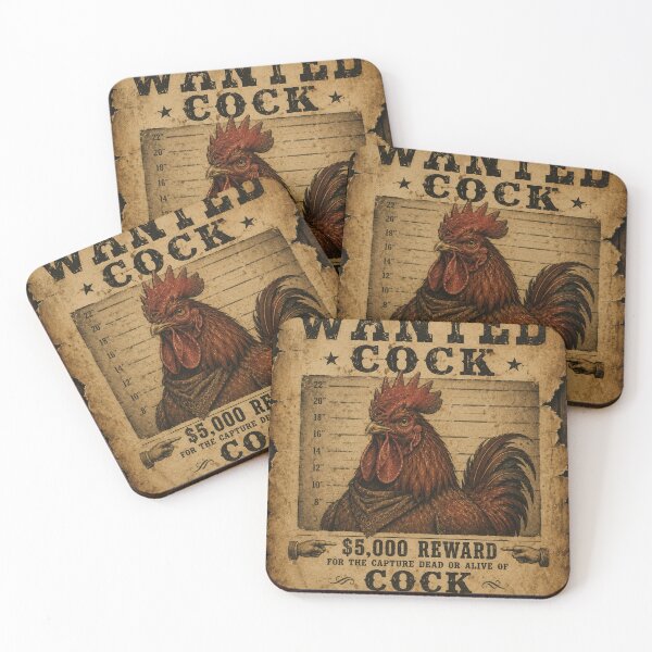 Item preview, Wanted Cock designed and sold by SnafflesShop.