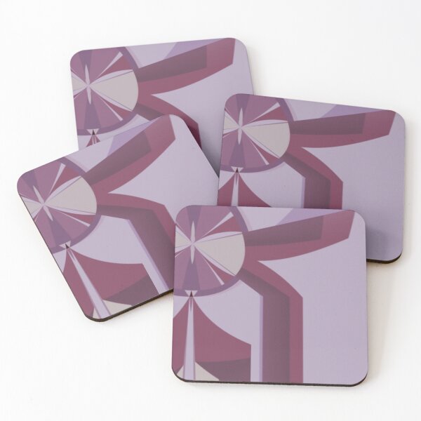 Item preview,  Time Out Modern Abstract Feature Art Pinks and Purples designed and sold by Jenny Meehan Art Prints and Patterns  .