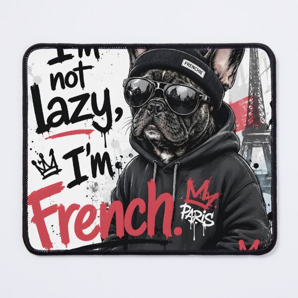 Item preview, Cool Frenchie with Parisian street style designed and sold by LinaDesign Store.