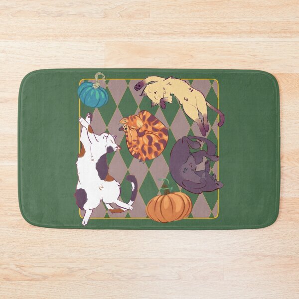 Item preview, Cats napping through fall designed and sold by ellieoxenfree.