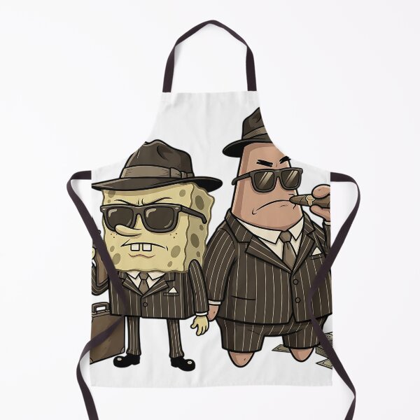 Item preview, Bikini Bottom Mafia Partners - Vintage Gangster Parody designed and sold by iwzzuel.