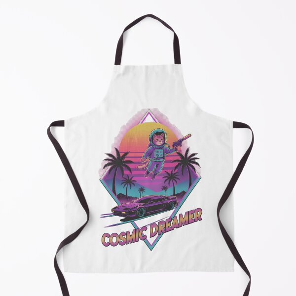 Item preview, Cosmic Dreamer – Retro Space Cat Synthwave designed and sold by PT PROJECT.