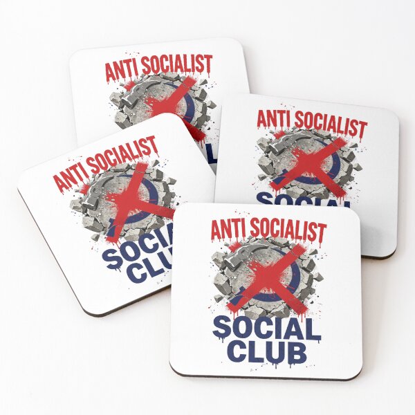 Item preview, Anti Socialist Social Club 5 designed and sold by Positive&FunnyThings.