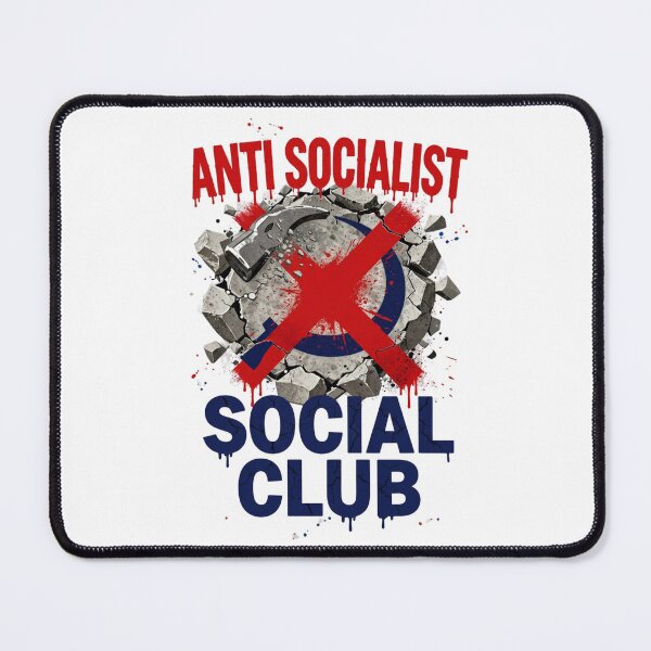 Item preview, Anti Socialist Social Club designed and sold by Positive&FunnyThings.