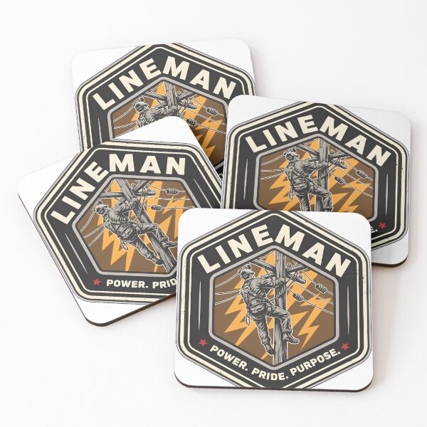 Item preview, Lineman T-shirt designed and sold by WonderMugStudio.
