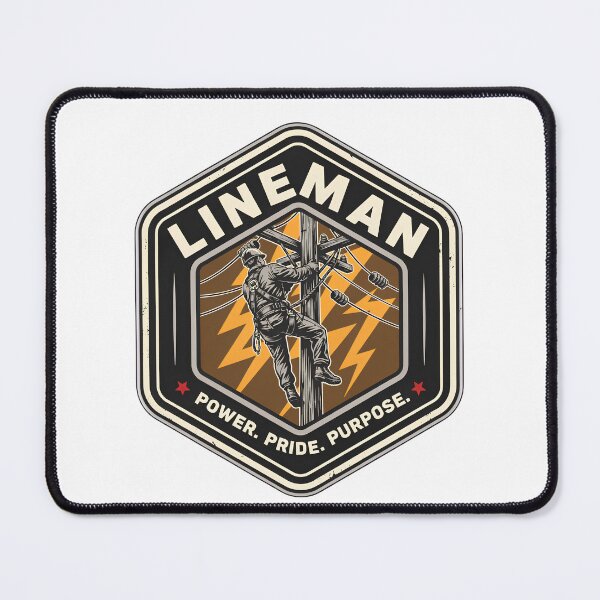 Item preview, Lineman T-shirt designed and sold by WonderMugStudio.