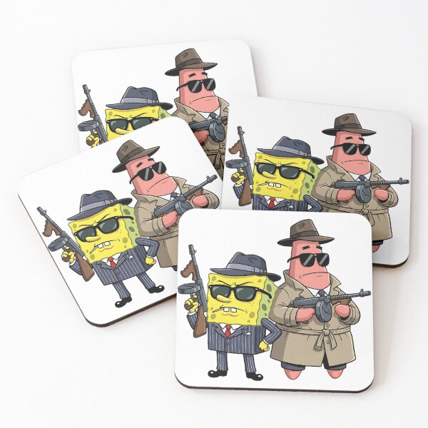 Item preview, Bikini Bottom Mafia Partners - Gangster Parody designed and sold by iwzzuel.