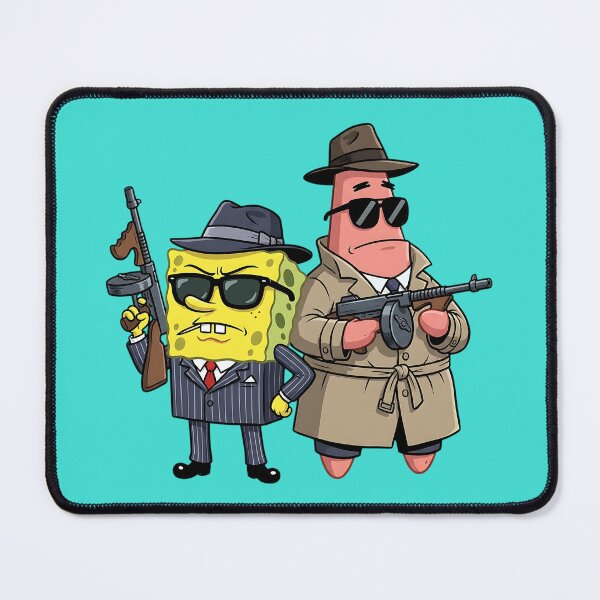 Item preview, Bikini Bottom Mafia Partners - Gangster Parody designed and sold by iwzzuel.