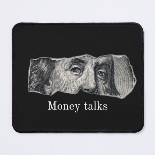 Item preview, Money Talks - Minimal Wealth Mindset Wall Art designed and sold by Anavrisss.