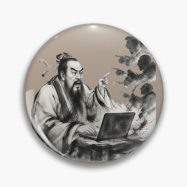 Item preview, Confucius Arguing in the Comments Section designed and sold by ManggaeJM.