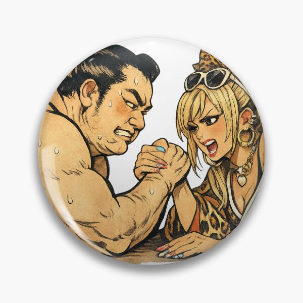 Item preview, Gyaru vs Sumo Arm Wrestling | Ukiyo-e Inspired Japanese Pop Art designed and sold by ArtPrintPov.