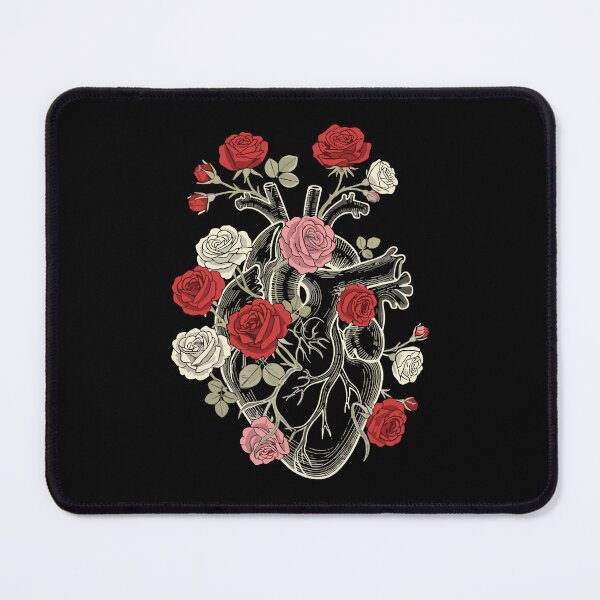 Item preview, Anatomical Heart Roses Medical Healthcare Professional Student designed and sold by SofiBlair.