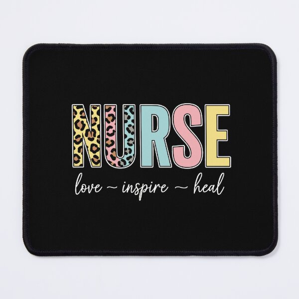 Item preview, Nurse Love Inspire Heal Registered Nurse Nursing Student Healthcare Worker designed and sold by SofiBlair.