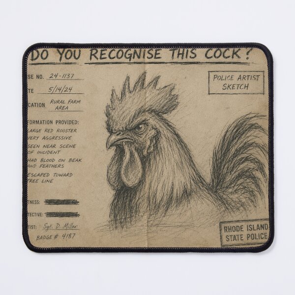 Item preview, Do You Recognise This Cock? designed and sold by SnafflesShop.