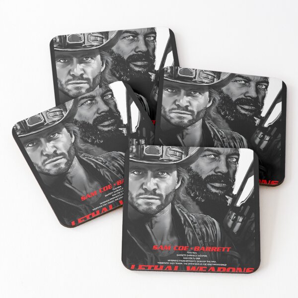 Item preview, Lethal Weapon Riggs Murtaugh Movie Poster Design designed and sold by RetroVibeArty.