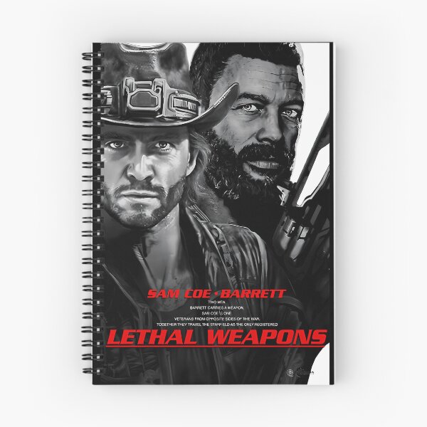 Item preview, Lethal Weapon Riggs Murtaugh Movie Poster Design designed and sold by RetroVibeArty.