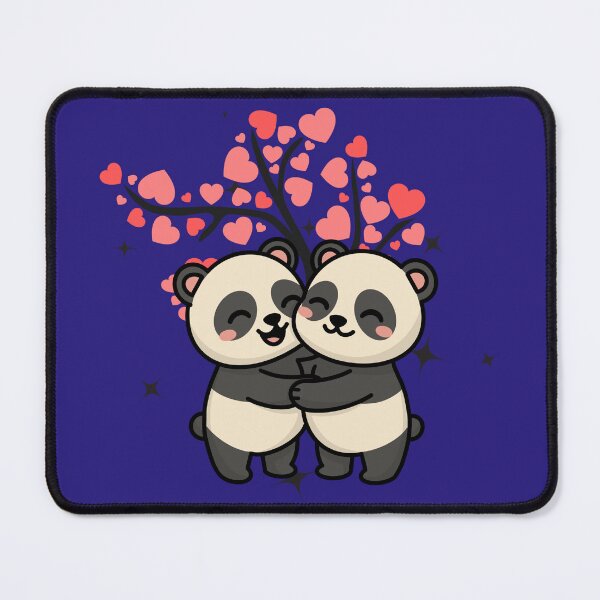 Item preview, Cute Panda Love Hug – Adorable Valentine Couple Design designed and sold by Palette _Vibes.