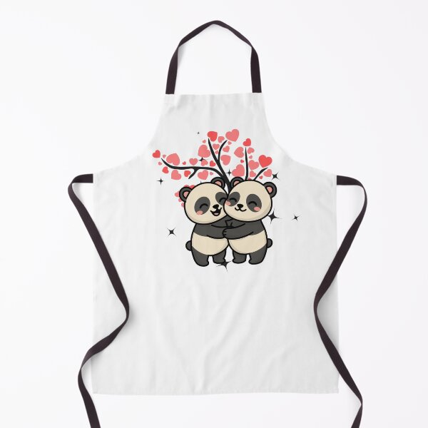 Item preview, Cute Panda Love Hug – Adorable Valentine Couple Design designed and sold by Palette _Vibes.