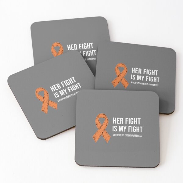 Item preview, Her Fight Is My Fight Multiple Sclerosis Awareness Support designed and sold by SofiBlair.