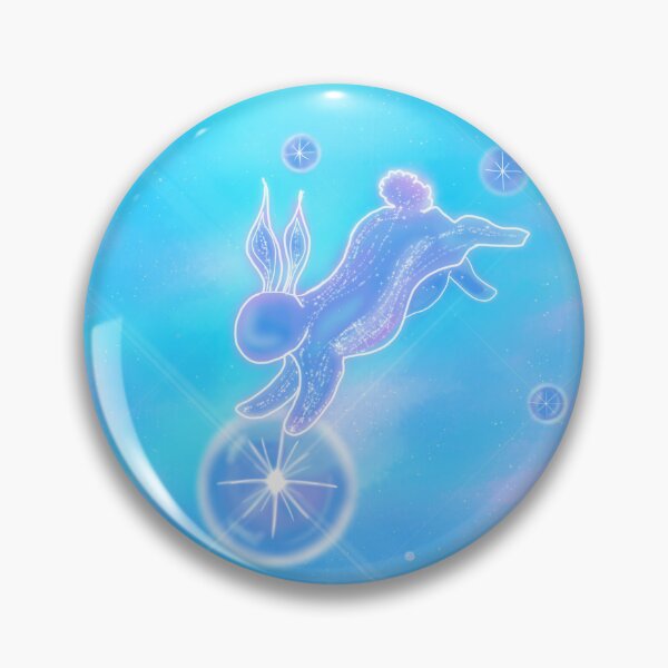 Item preview, Celestial Bunny Floating Through Star Bubbles | Dreamy Fantasy Animal Art designed and sold by Astral-AL.