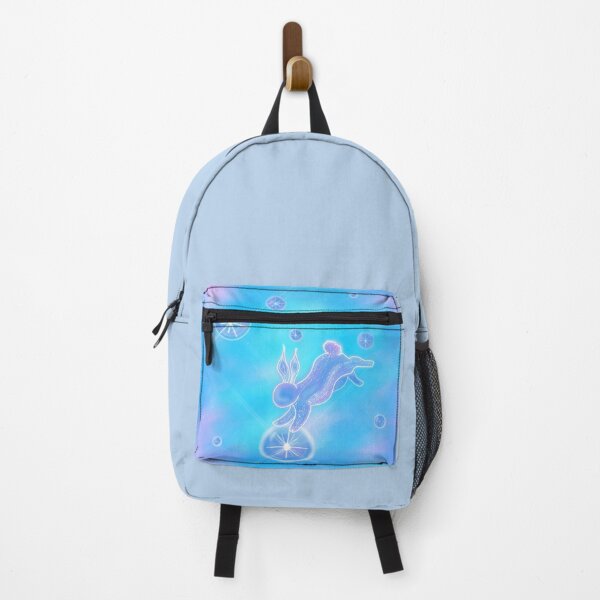 Item preview, Celestial Bunny Floating Through Star Bubbles | Dreamy Fantasy Animal Art designed and sold by Astral-AL.