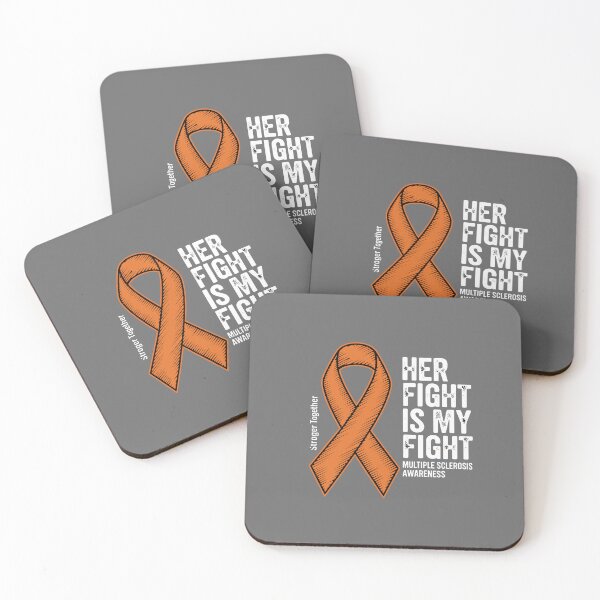 Item preview, Her Fight Is My Fight Multiple Sclerosis Awareness MS Warrior Support designed and sold by SofiBlair.