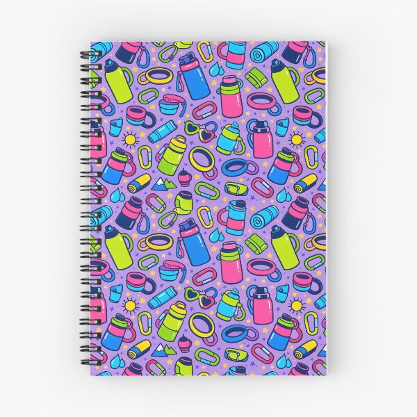 Item preview, Colorful Hiking Gear Pattern for Camping Gear and Wilderness Exploration designed and sold by SplashTastic.