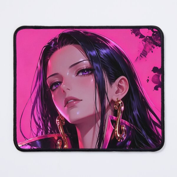 Item preview, Boa Hancock | Neon Elegance Anime Woman Art Print | Pink Cyber Glam Aesthetic | Dark Fashion Illustration designed and sold by Dyan4.