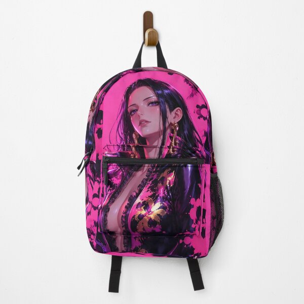 Item preview, Boa Hancock | Neon Elegance Anime Woman Art Print | Pink Cyber Glam Aesthetic | Dark Fashion Illustration designed and sold by Dyan4.