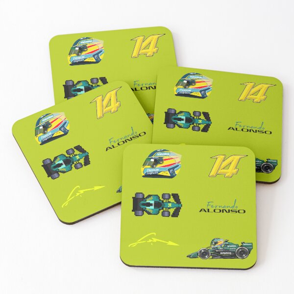 Item preview, Fernando Alonso 14 F1 2026 sticker pack  designed and sold by Pink Polar F1.
