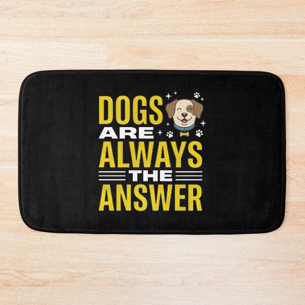 Item preview, Dogs Are Always The Answer Cartoon Dog Design designed and sold by SoyLamderma.