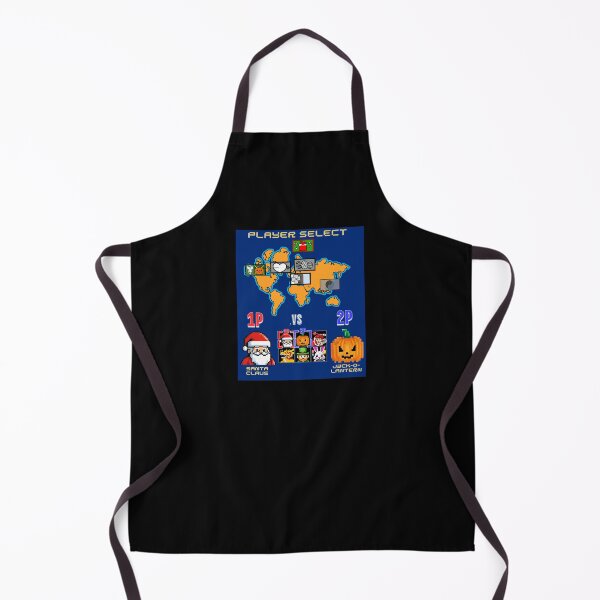Item preview, PLAYER SELECT: Santa Claus VS Jack-O-Lantern designed and sold by FREEKNSTEIN.