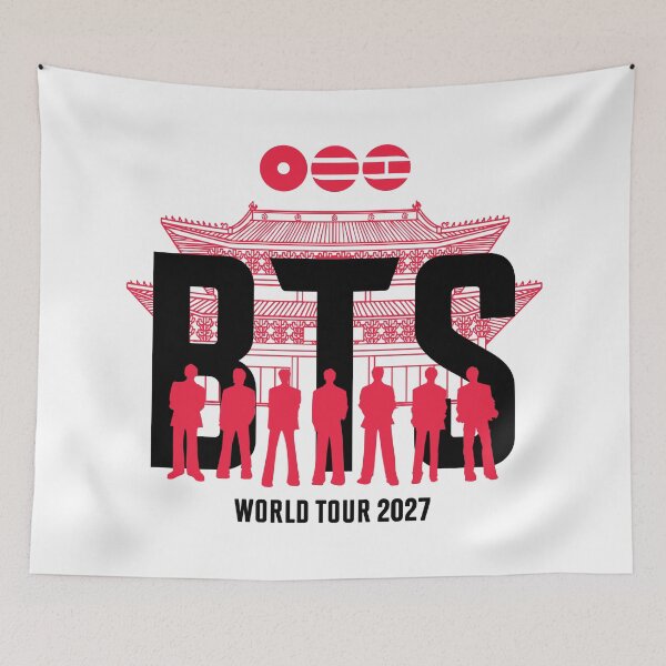 Item preview, 2027 BTS ARIRANG World Tour 2027 - Perfect Tapestry - For White designed and sold by YOSHFRIDAYS.