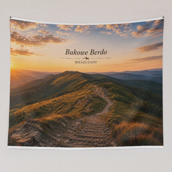 Item preview, Bukowe Berdo at Sunrise – Bieszczady designed and sold by JMDG Studio.