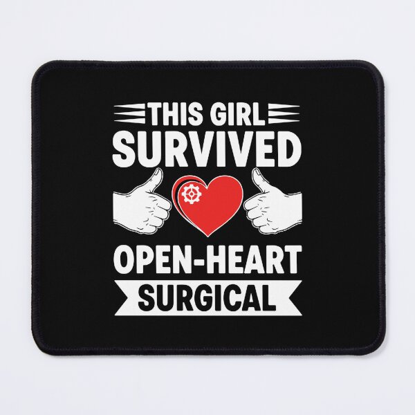 Item preview, This Girl Survived Open-Heart Surgical Heart Surgery Survivor Recovery designed and sold by SofiBlair.