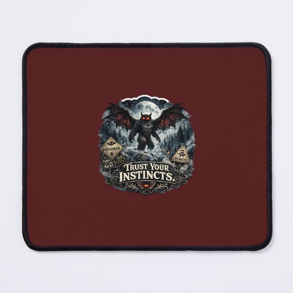 Item preview, Mothman - Trust Your Instincts designed and sold by SufirKapur.