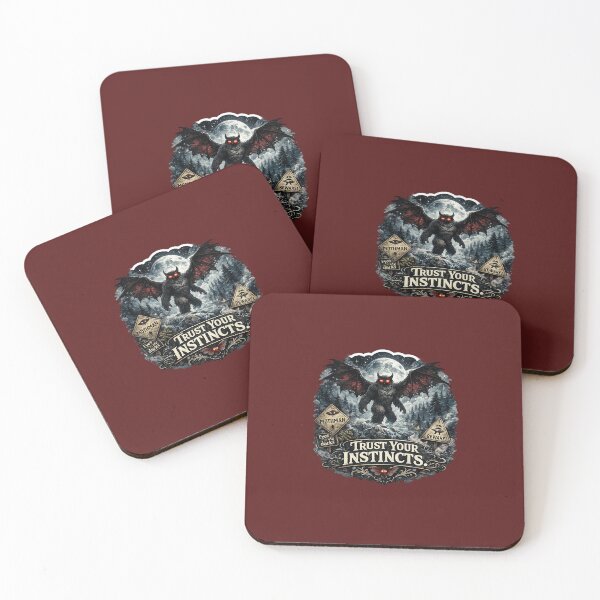 Item preview, Mothman - Trust Your Instincts designed and sold by SufirKapur.