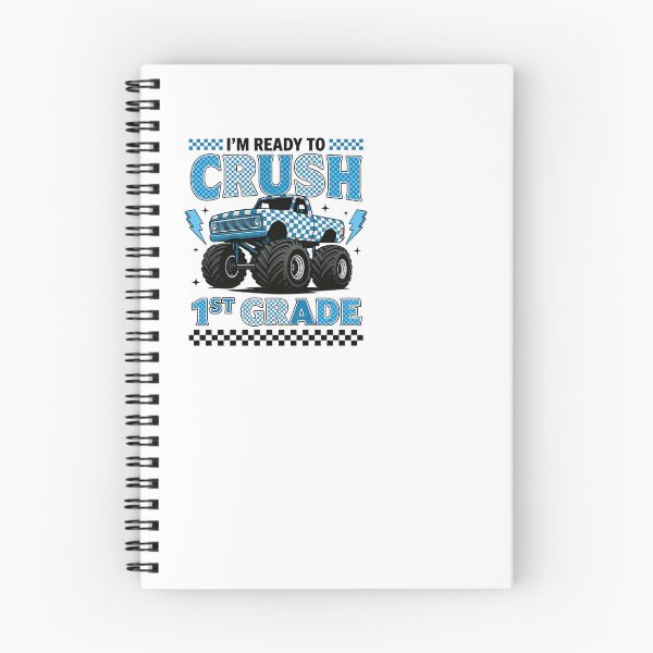 Item preview, Ready To Crush 1st Grade Monster Truck First Day Of School designed and sold by KroghDs.