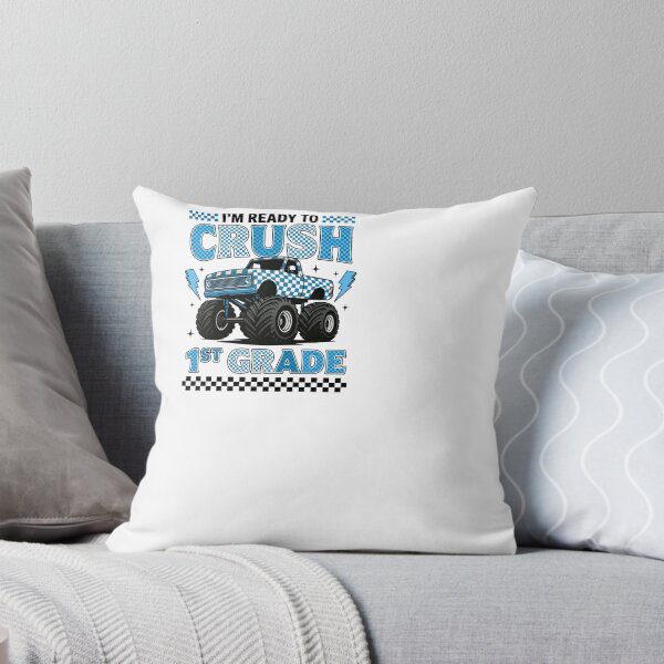 Item preview, Ready To Crush 1st Grade Monster Truck First Day Of School designed and sold by KroghDs.