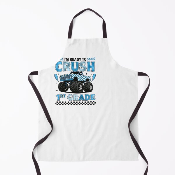 Item preview, Ready To Crush 1st Grade Monster Truck First Day Of School designed and sold by KroghDs.