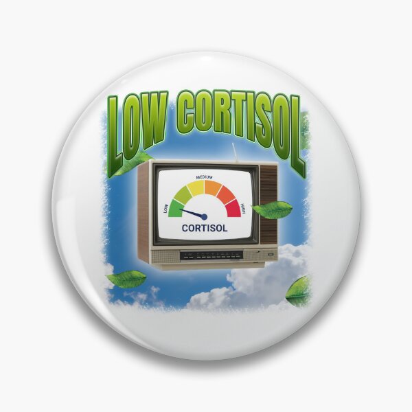 Item preview, Low Cortisol Meter Meme designed and sold by bngfx.