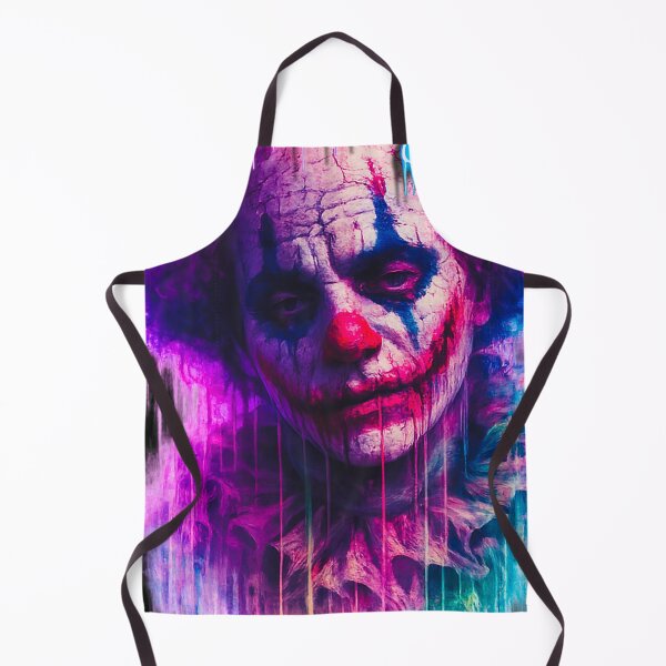 Item preview, Neon Cyberpunk Clown - Drain You Drip designed and sold by A E S T H E T A T A G.