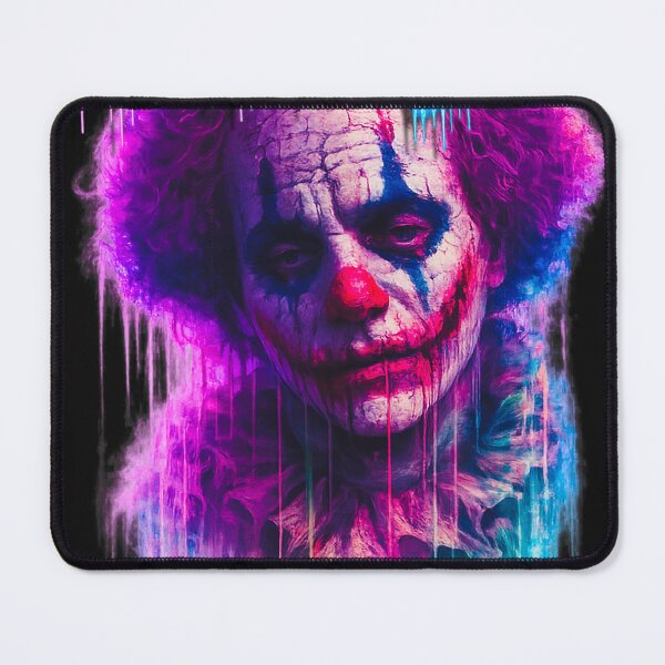 Item preview, Neon Cyberpunk Clown - Drain You Drip designed and sold by A E S T H E T A T A G.